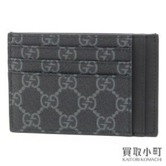 Gucci Emblem Holder Soft GG Black Case Pass - Picture 1 of 6